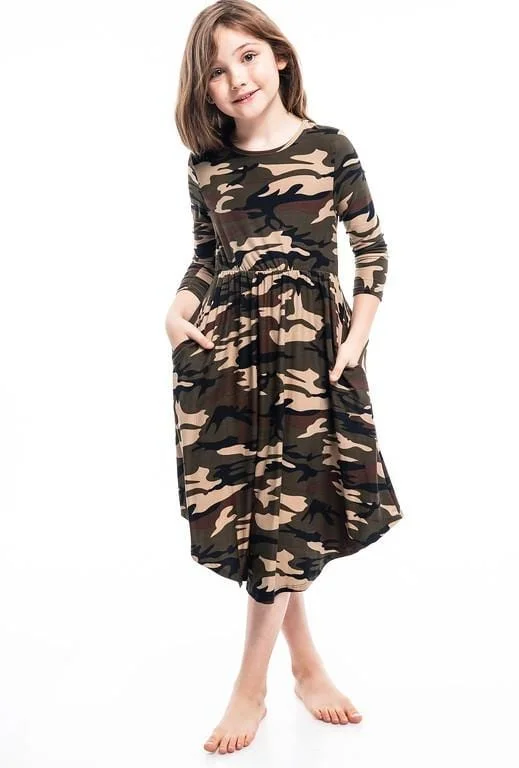 Toddler Army Dress