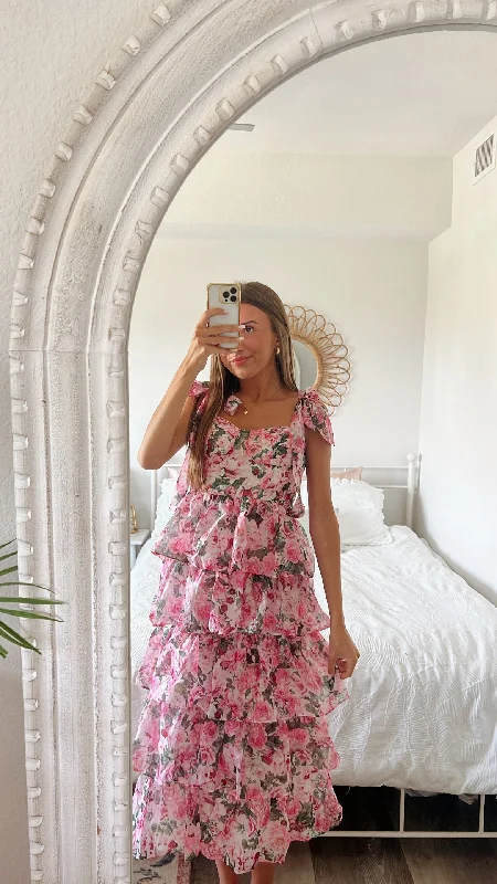 ROSIE TIERED DRESS