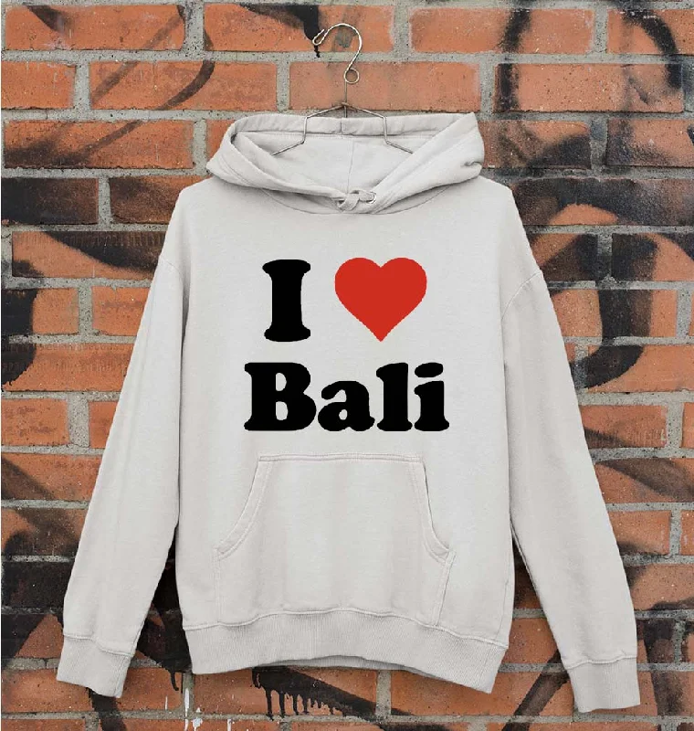 I Love Bali Unisex Hoodie for Men/Women