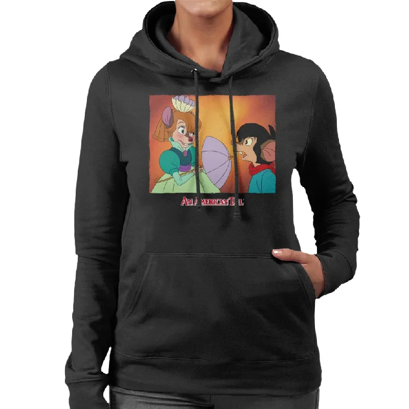 An American Tail Bridget Blushing Women's Hooded Sweatshirt