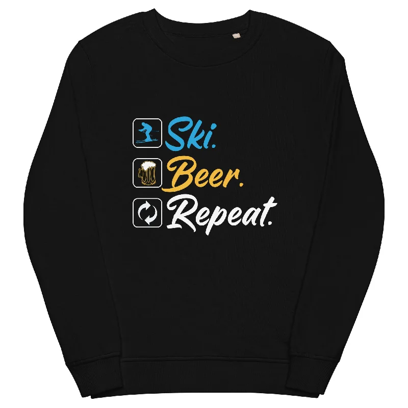 Ski. Bär. Repeat. - (S.K) - Unisex Premium Organic Sweatshirt