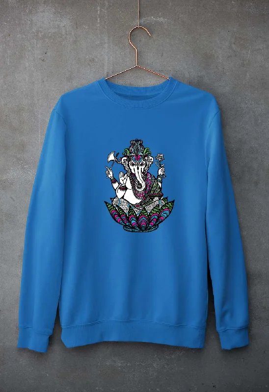 Psychedelic Ganesha Unisex Sweatshirt for Men/Women