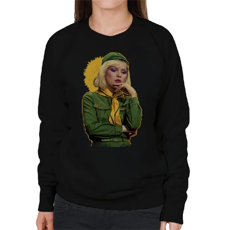 TV Times Debbie Harry Blondie In A Girl Guide Uniform Women's Sweatshirt