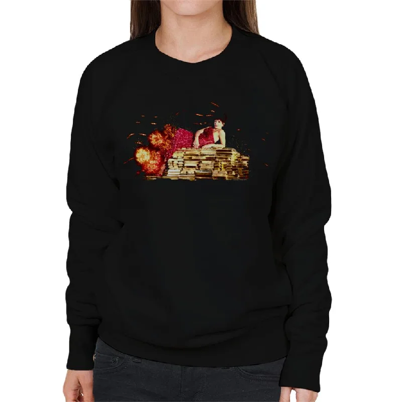 TV Times Shirley Bassey Gold Bullion Women's Sweatshirt