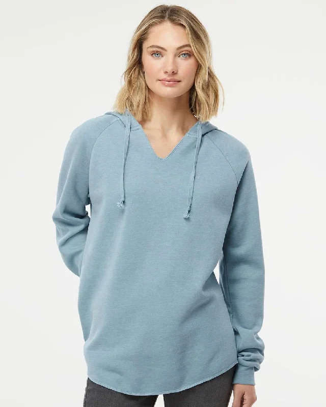 Women’s Lightweight California Wave Wash Hooded Sweatshirt