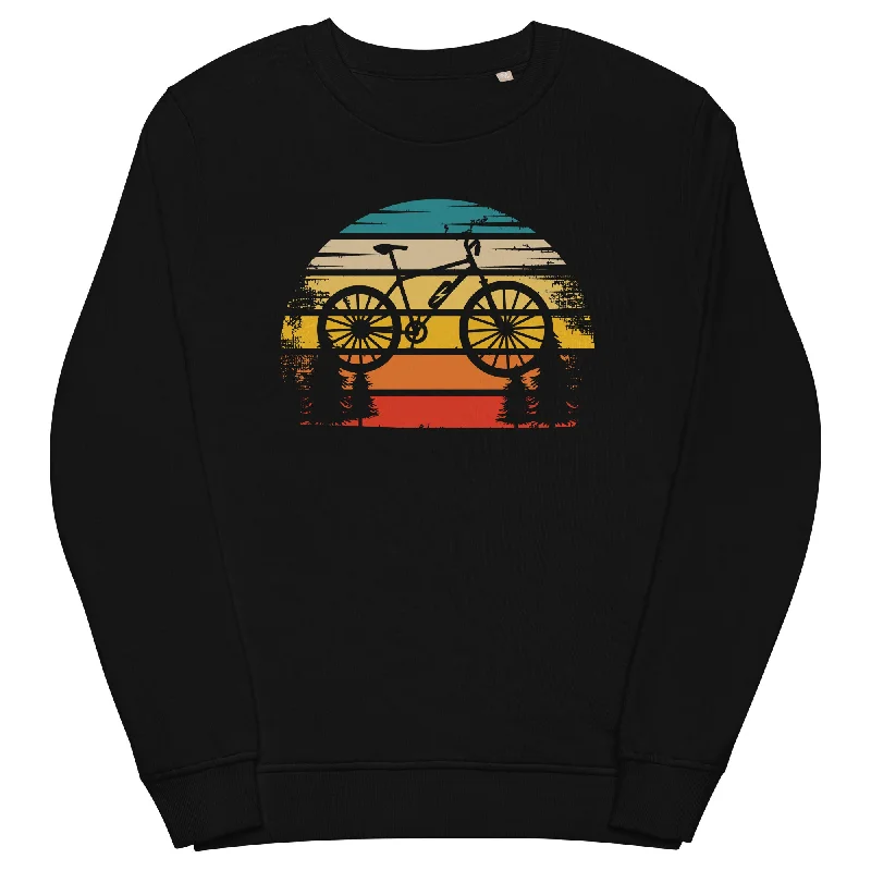 Retro Sonne und Ebike - Unisex Premium Organic Sweatshirt