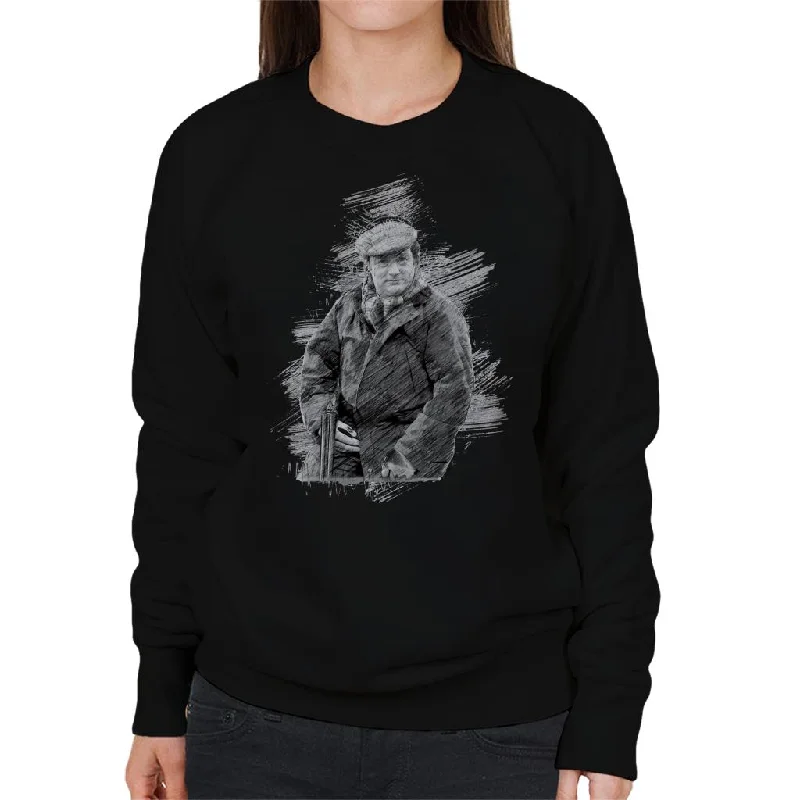 TV Times Alan Turner Played By Richard Thorpe Emmerdale Farm Women's Sweatshirt