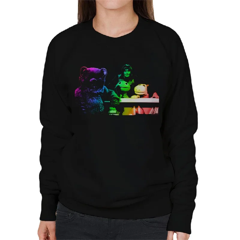 TV Times Rainbow Cast 1975 Women's Sweatshirt