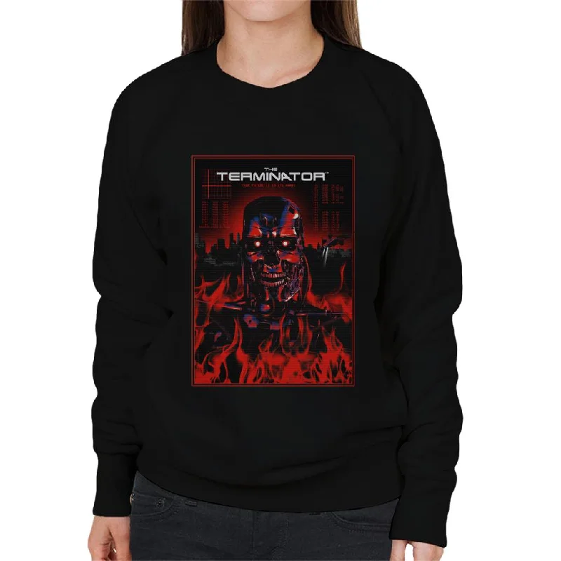 Terminator Your Future Is In Its Hands Endoskeleton Women's Sweatshirt