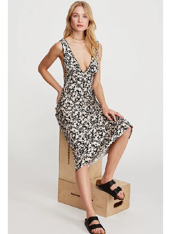 FREE PEOPLE-OH LA LA BIAS DRESS