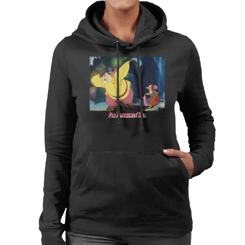 An American Tail Papa Searching Women's Hooded Sweatshirt