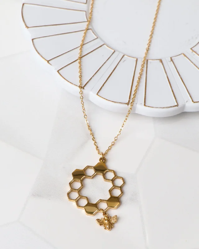 The Nahla & It's Honey Necklace | Premium