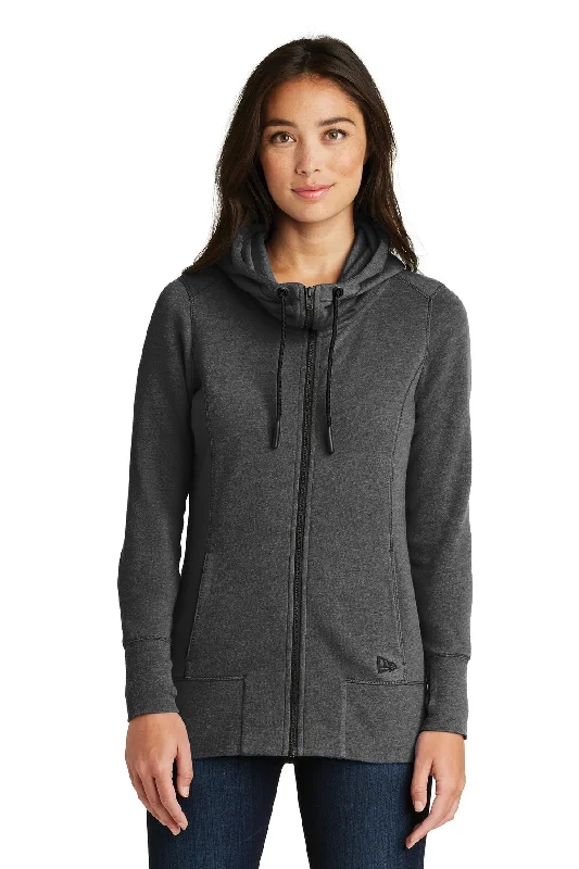 New Era ® Ladies Tri-Blend Fleece Full-Zip Hoodie. LNEA511