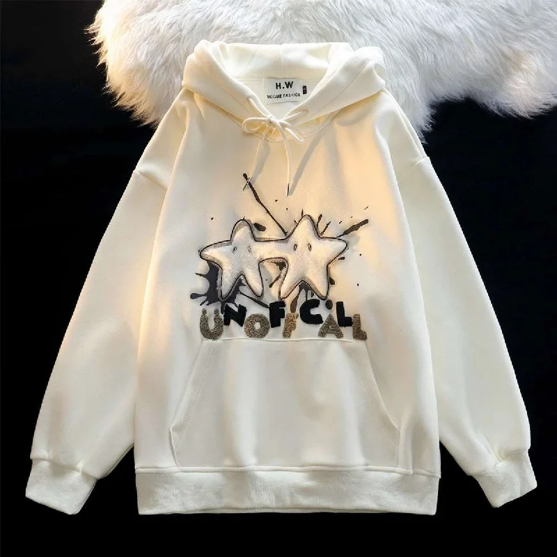 Hooded Sweater: Cartoon Chic for Women