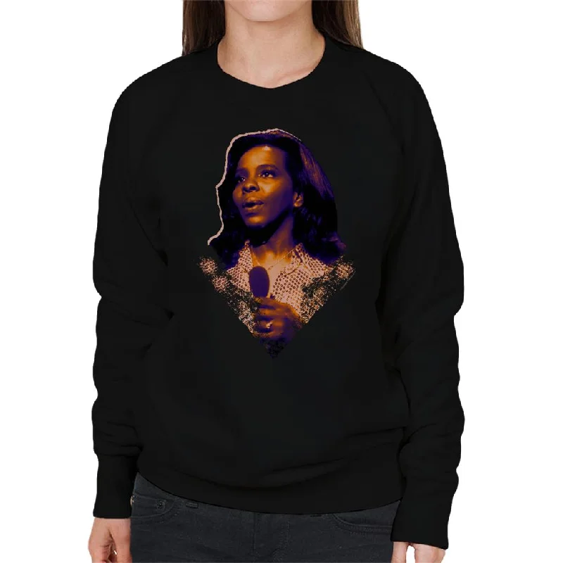 TV Times Soul Singer Gladys Knight 1971 Women's Sweatshirt