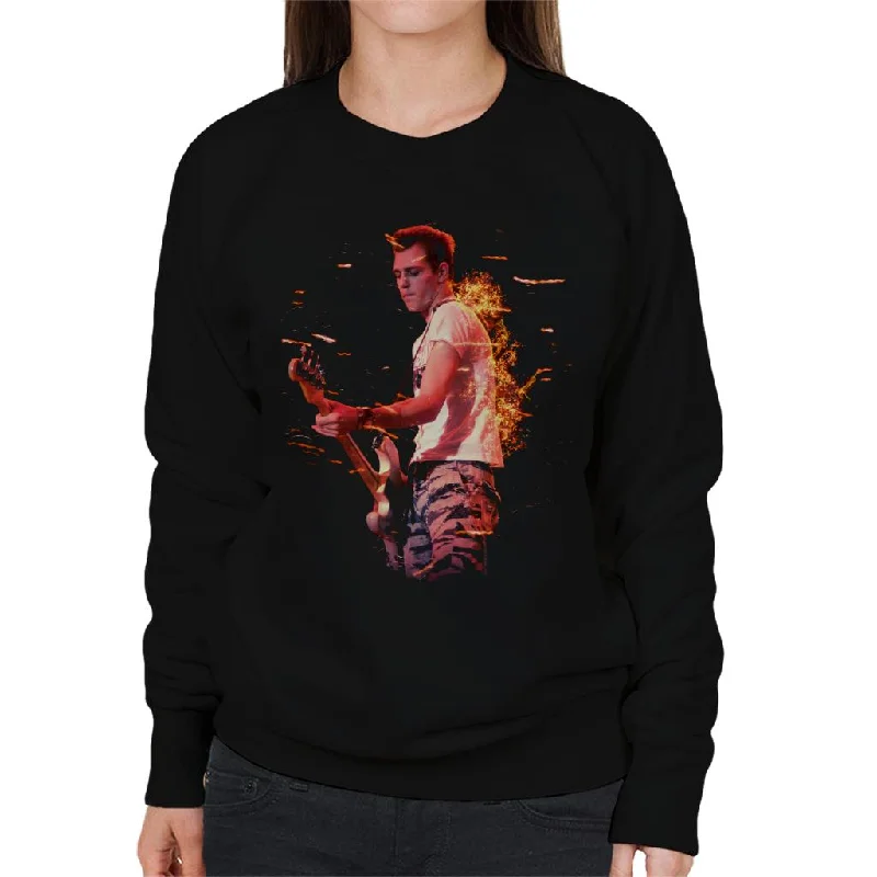 TV Times The Clash Bass Player Paul Simonon Women's Sweatshirt