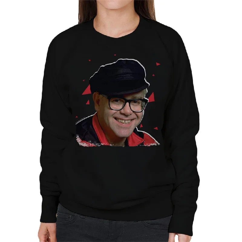 TV Times Pop Singer Elton John 1989 Women's Sweatshirt