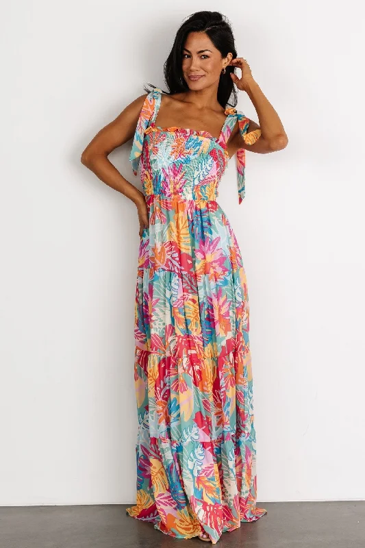 Santana Maxi Dress | Multi Print