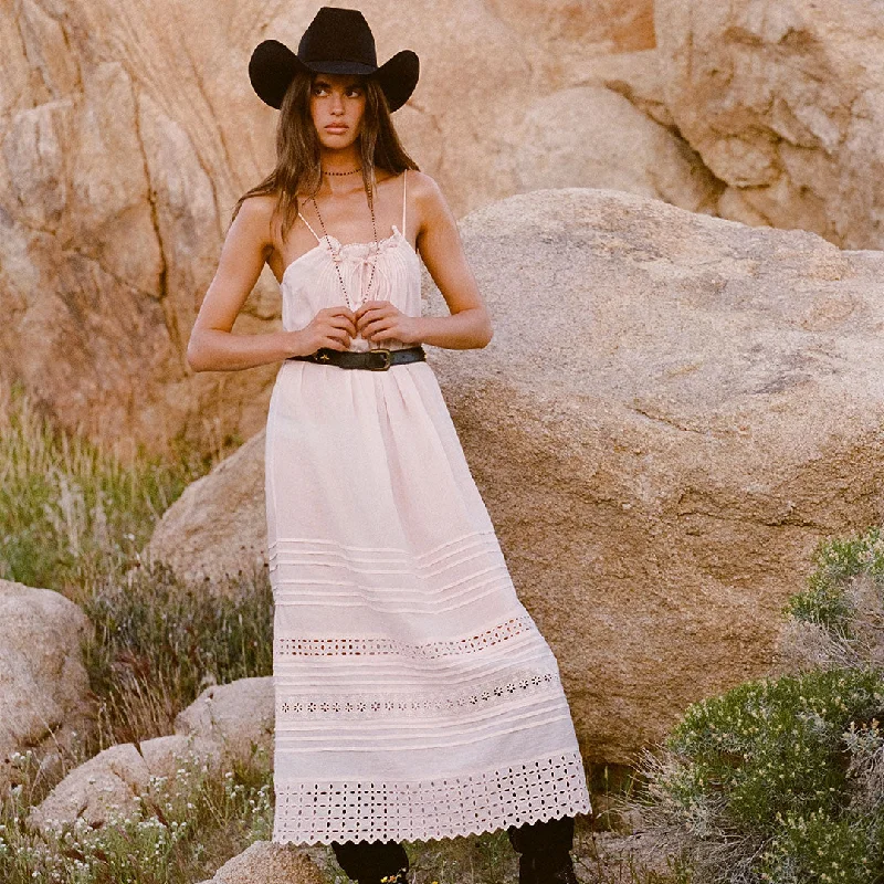 Love in the Afternoon Lace Maxi Dress