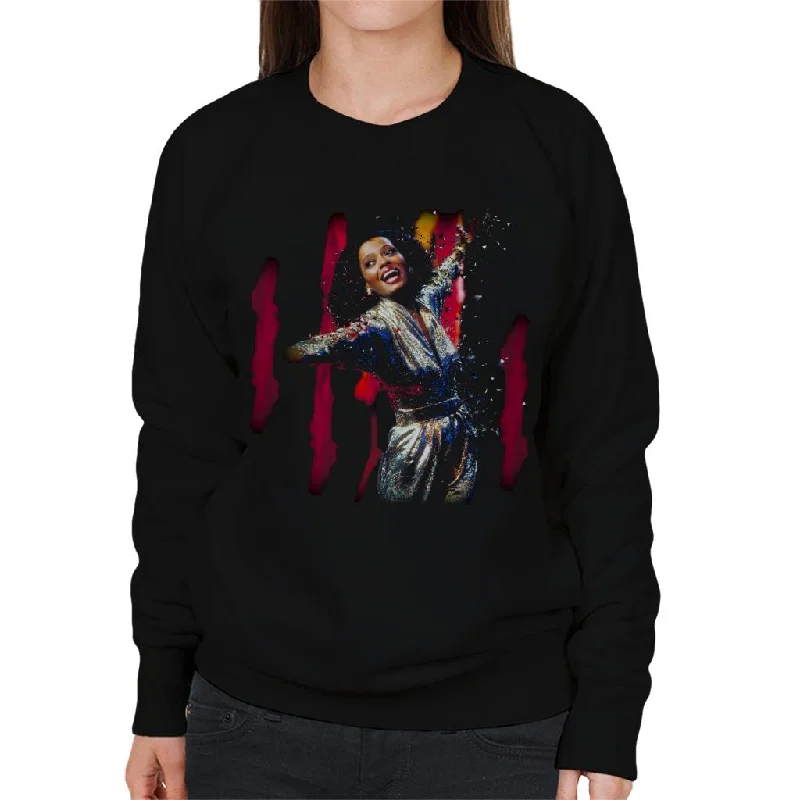 TV Times Diana Ross Muppet Show 1980 Women's Sweatshirt