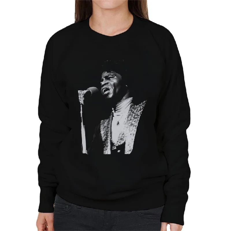 TV Times Soul Singer James Brown 1979 Women's Sweatshirt