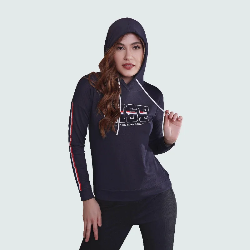 Ladies Full Sleeve Cotton Pullover Hoodie