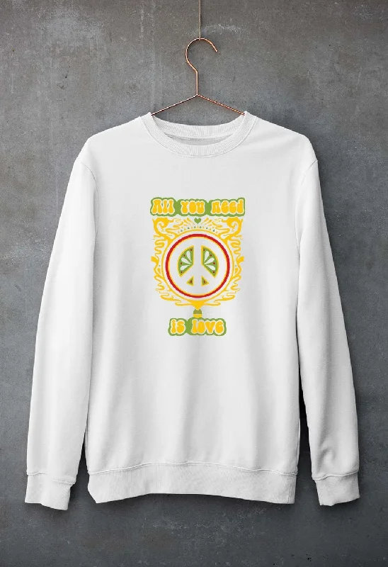 Psychedelic Love Unisex Sweatshirt for Men/Women