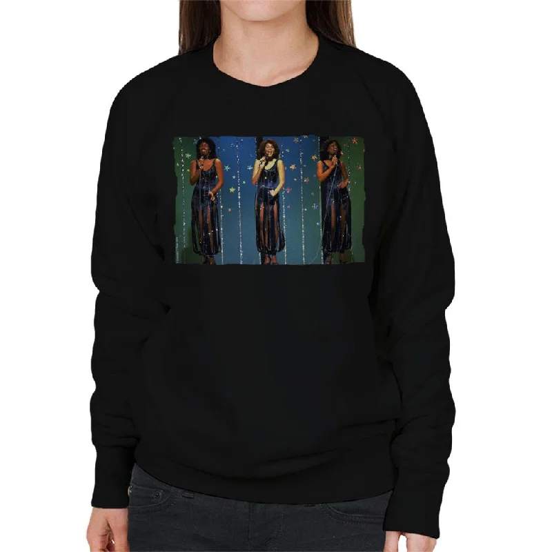 TV Times The Three Degrees Pop Group Performing Women's Sweatshirt